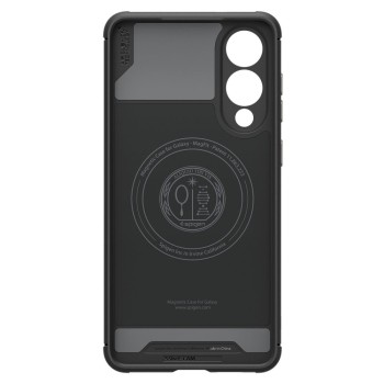 Spigen Core Armor Mag кейс – Galaxy S25 Edge – Мат Черен – MagSafe съвместим