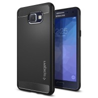 Spigen Rugged Armor удароустойчив силиконов (TPU) калъф за Samsung Galaxy A5 (2016), Black