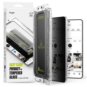 Ringke Easy Slide протектор за камера – Galaxy S25 Edge – Privacy – 2 броя