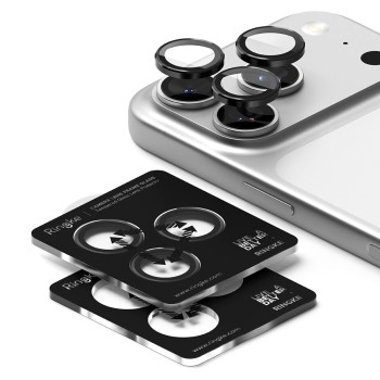 Ringke Camera Frame протектор – iPhone 17 Pro / Pro Max – Черен – 2 броя
