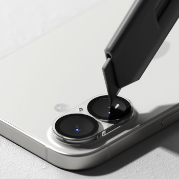 Ringke Camera Full Cover протектор – iPhone 17 – Черен – 2 броя