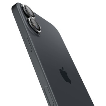 Spigen Optik Pro GLAS.tR EZ Fit протектор за камера – iPhone 16 / 16 Plus / 17 – Crystal Clear – 2 броя