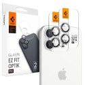 Spigen Optik Pro GLAS.tR EZ Fit протектор за камера – iPhone 16 / 16 Plus / 17 – Crystal Clear – 2 броя