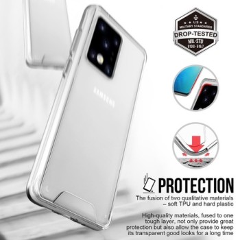 Удароустойчив Калъф Space Collection Anti Drop за Samsung Galaxy S20+ Plus, Прозрачен
