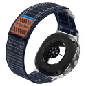 SPIGEN WBF0 текстилна каишка – Samsung Galaxy Watch 8 / Classic (40 / 44 / 46 mm) – Тъмносин