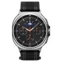 SPIGEN WBF0 текстилна каишка – Samsung Galaxy Watch 8 / Classic (40 / 44 / 46 mm) – Черна