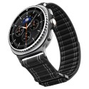 SPIGEN WBF0 текстилна каишка – Samsung Galaxy Watch 8 / Classic (40 / 44 / 46 mm) – Черна