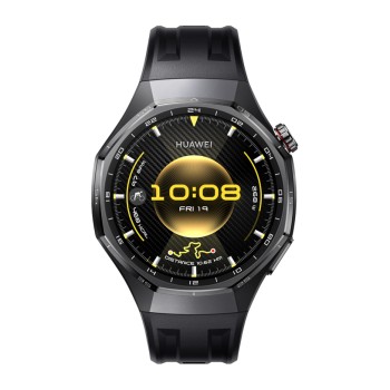 Смарт часовник HUAWEI WATCH GT 6 Pro Black ATM-B29F, Black, Fluoroelastomer Strap 46mm, GPS, ПУЛСОМЕР, SPO2