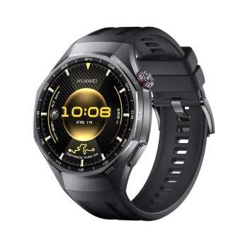 Смарт часовник HUAWEI WATCH GT 6 Pro Black ATM-B29F, Black, Fluoroelastomer Strap 46mm, GPS, ПУЛСОМЕР, SPO2