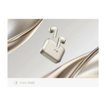 Realme Buds Air 7 – Безжични слушалки Ivory Gold с ANC, 52 часа батерия