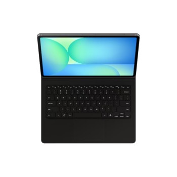 Samsung Book Cover Keyboard EF-DX625BB – QWERTZ клавиатура за Tab S10 FE+ (SM-X620/X625), черна