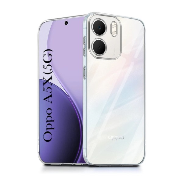 Калъф Tech-Protect FlexAir Hybrid  – Oppo A5x 4G / 5G (Прозрачен)