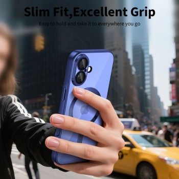 Tech-Protect MagFlex MagSafe калъф – iPhone 17 – Shiny Mist Blue