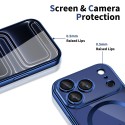 Tech-Protect MagFlex MagSafe калъф – iPhone 17 Pro – Shiny Deep Blue