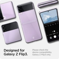 Калъф Spigen Air Skin за Samsung Galaxy Z Flip 3, Crystal Clear