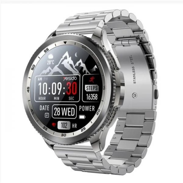 Смарт Часовник Amoled YESIDO IO34 / Silver