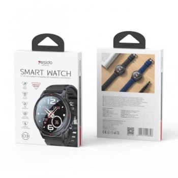 Смарт Часовник Amoled YESIDO IO31 / Черен