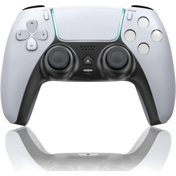 Контролер за PlayStation 4 Wireless, Bluetooth, Game Controller, T28, Black / White