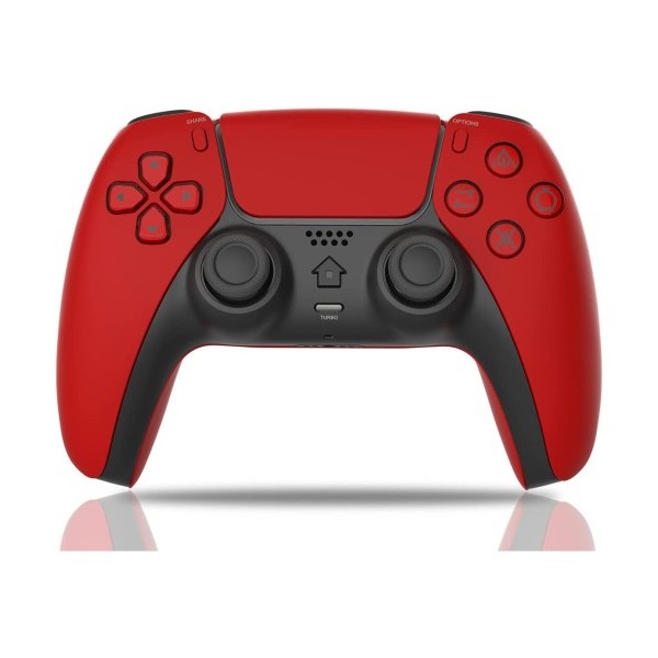 Контролер за PlayStation 4 Wireless, Bluetooth, Game Controller, T28, Black / Red