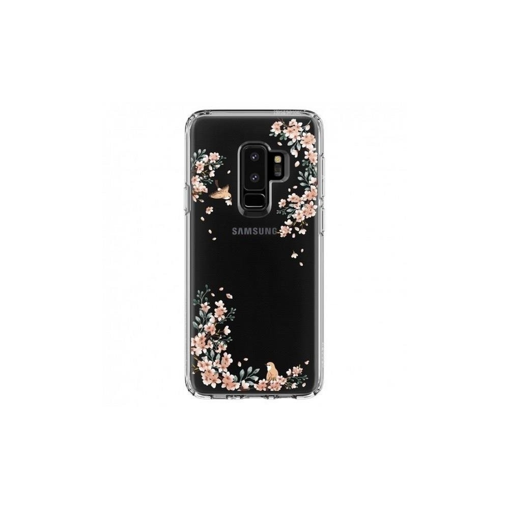 Spigen Liquid Crystal дизайнерски удароустойчив кейс за Samsung Galaxy S9+ Plus, Blossom Nature