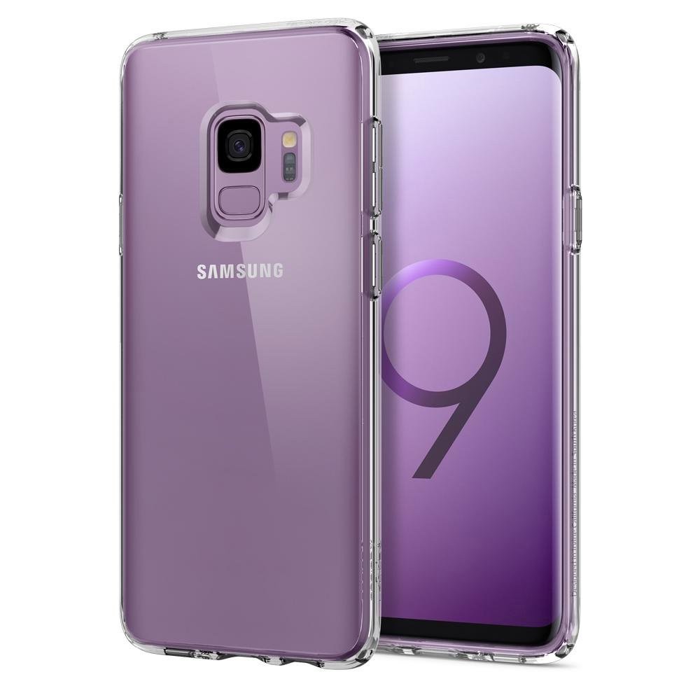 Spigen Ultra Hybrid хибриден кейс с най-висока степен на защита за Samsung Galaxy S9, Crystal Clear