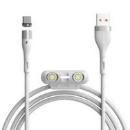 Кабел Baseus Zinc 3in1 USB - Lightning / USB Typ C / micro USB data charging cable Quick Charge AFC 1 m 3 A 480 Mbps white (CA1T