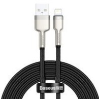 Кабел Baseus Cafule Series Metal Data Cable USB - Lightning 2.4A 2 m black (CALJK-B01)