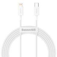 Кабел Baseus Superior Cable USB Type C - Lightning Power Delivery 20 W 2 m White (CATLYS-C02)