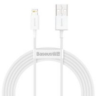 Кабел Baseus Superior Cable USB - Lightning 2,4A 2 m White (CALYS-C02)