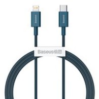 Кабел Baseus Superior USB Typ C - Lightning fast charging data cable Power Delivery 20 W 1 m blue (CATLYS-A03)