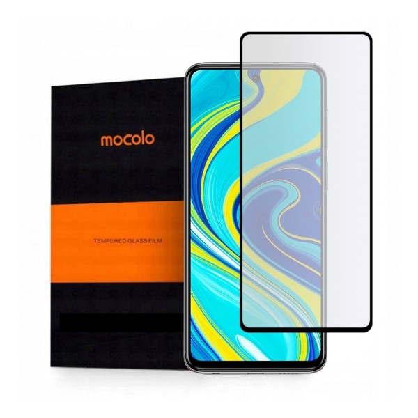 Стъклен протектор MOCOLO TG+Full Glue за Xiaomi Redmi Note 9s/9 Pro/9 Pro Max, Black