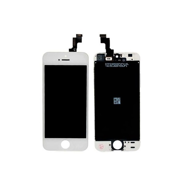 LCD Дисплей + Touch Screen Tianma Glass за iPhone 5s, Бял