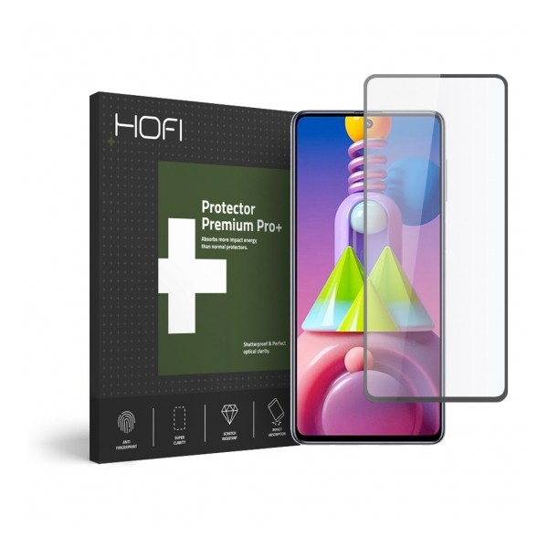 Стъклен протектор HOFI GLASS PRO+ за Samsung M51, Black