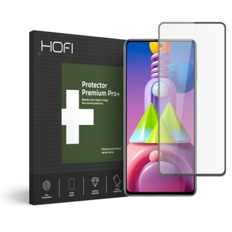 Стъклен протектор HOFI GLASS PRO+ за Samsung M51, Black