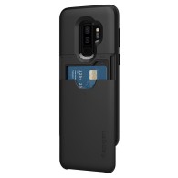Spigen Slim Armor Cs хибриден кейс с най-висока степен на защита за Samsung Galaxy S9+ Plus, Black