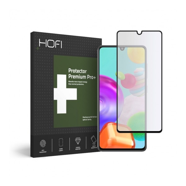Стъклен протектор HOFI за Samsung A41, Black