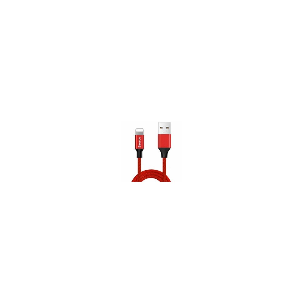 кабел
  Baseus Yiven USB / Lightning Cable with Material Braid 1,8M red (CALYW-A09)