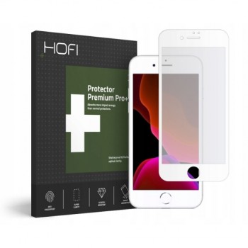 Стъклен протектор HOFI за iPhone 7/8/SE 2020, White
