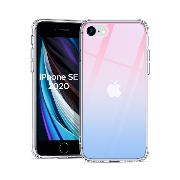 Калъф ESR ICE SHIELD за iPhone 7/8/SE 2020, Red/Blue