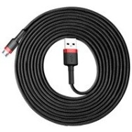 кабел
  Baseus Cafule Cable Durable Nylon Braided Wire USB / micro USB 2A 3M
  black-red (CAMKLF-H91)