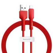 кабел
  Baseus durable USB - Lightning cable 2,4 A 1 m 480 Mbps red (CALGJ-09)
