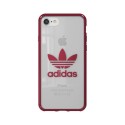 Калъф adidas Clear Case за iPhone 7/8, Burgundy