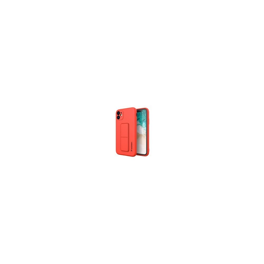 Калъф
  Wozinsky Kickstand Case flexible silicone cover with a stand Samsung Galaxy
  A32 5G red