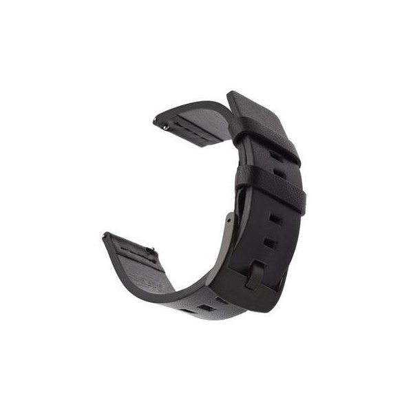 Каишка Tactical Leather Band за Garmin Vivoactive 3, Black