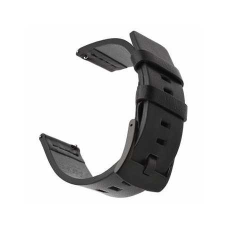 Каишка Tactical Leather Band за Garmin Vivoactive 3, Black