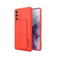 Калъф
  Wozinsky Kickstand Case flexible silicone cover with a stand Samsung Galaxy
  S20 FE 5G red