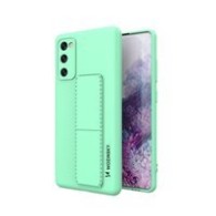 Калъф
  Wozinsky Kickstand Case flexible silicone cover with a stand Samsung Galaxy
  S20 FE 5G mint