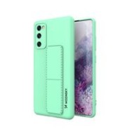 Калъф
  Wozinsky Kickstand Case flexible silicone cover with a stand Samsung Galaxy
  S20 FE 5G mint