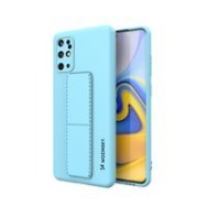 Калъф
  Wozinsky Kickstand Case flexible silicone cover with a stand Samsung Galaxy
  S20+ (S20 Plus) light blue
