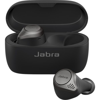 Слушалки Bluetooth Wireless Jabra Elite 75T, In-Ear, Titanium Black